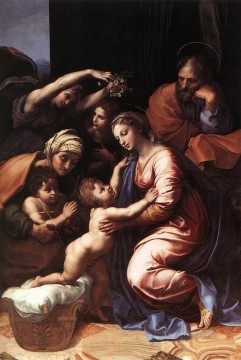 The Holy Family Renaissance master Raphael Oil Paintings